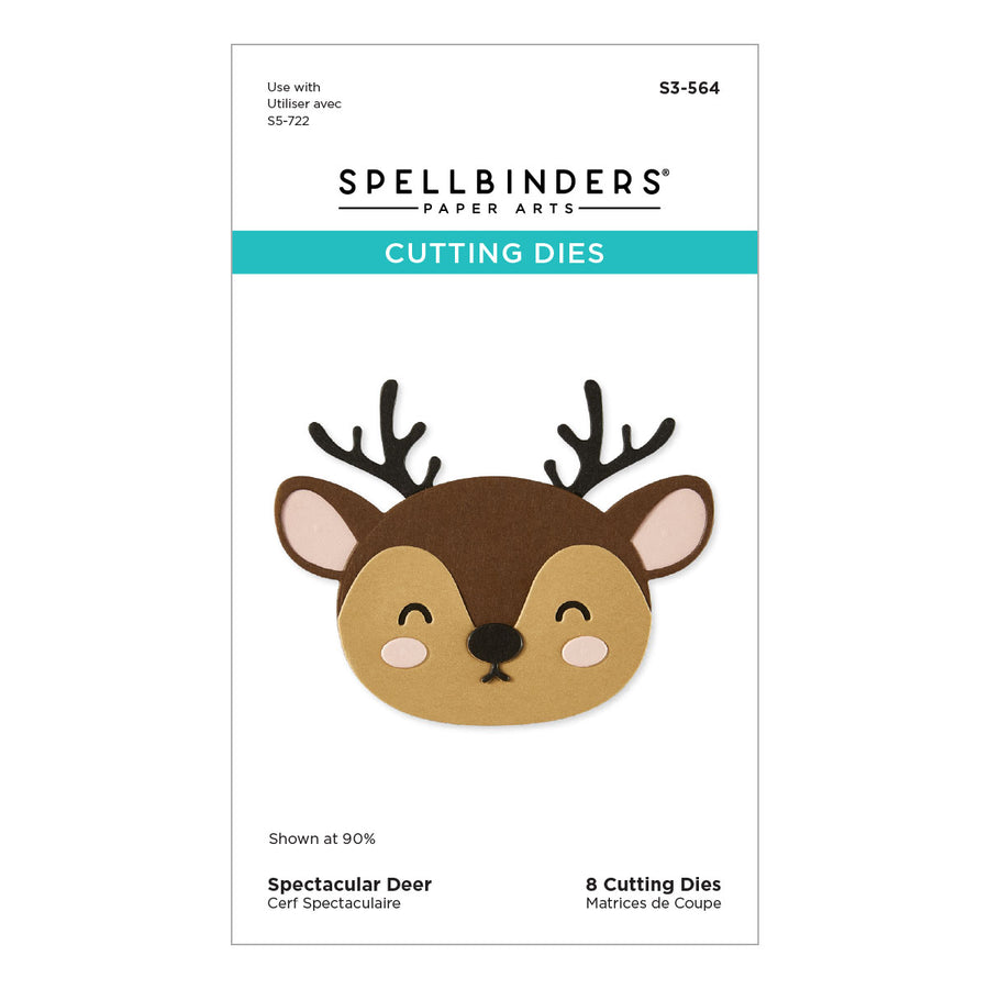 Spellbinders Spectacular Deer Etched Dies