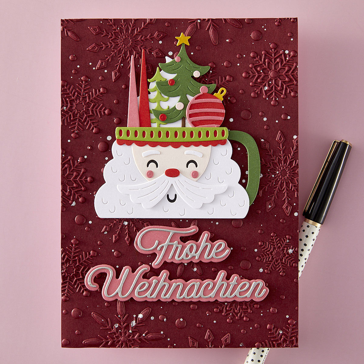 Spellbinders - German Holiday Sentiments Etched Dies from the International Holiday Sentiments Collection