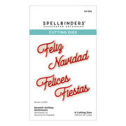 Spellbinders - Spanish Holiday Sentiments Etched Dies from the International Holiday Sentiments Collection