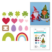 Spellbinders - Spring Embellishments Felt Décor Etched Dies by Sandi MacIver