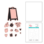 Spellbinders - Pink Lemonade Stamp & Die Bundle with Simple Stories
