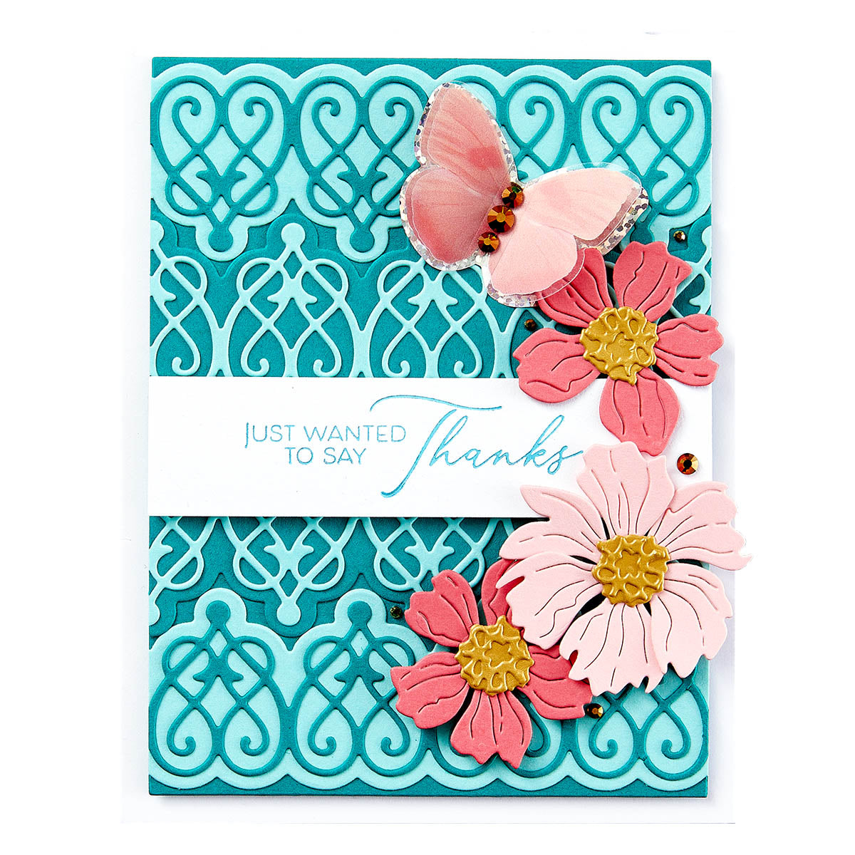 Spellbinders - Timeless Hearts Border Etched Dies from the Timeless Collection
