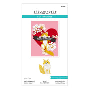 Spellbinders - Cheerful Kittens Etched Dies from the Bibi's Cats and Pugs Collection by Bibi Cameron