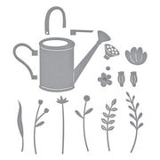 Spellbinders - Sprinkle & Grow Etched Dies from the Out and About Collection