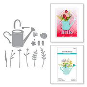 Spellbinders - Sprinkle & Grow Etched Dies from the Out and About Collection