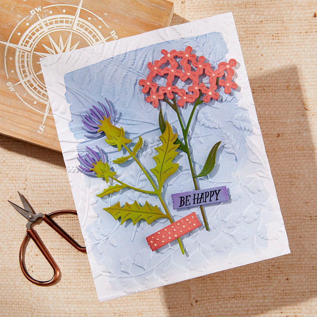 Spellbinders - Field Notes Wildflowers Etched Dies from the Field Notes Collection