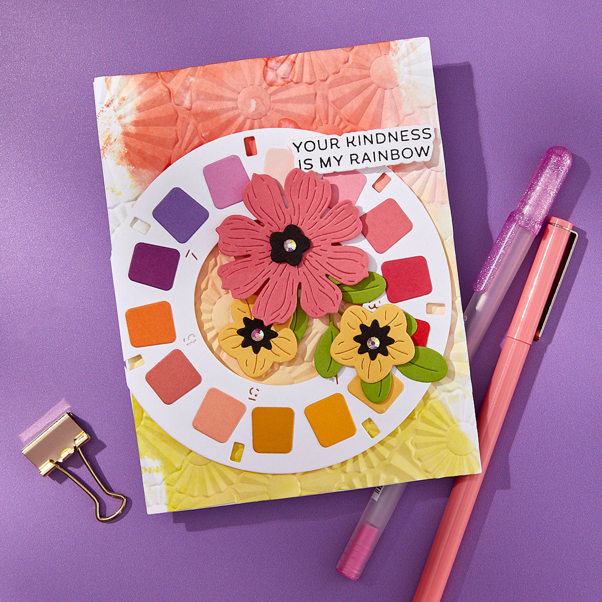 Spellbinders - Reel Color Etched Dies from the Take Note Collection
