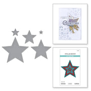 Spellbinders - Essential Stars Etched Dies from the All About Christmas Collection by Lisa Horton
