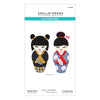 Spellbinders - Kokeshi Dolls Etched Dies from the Spring in Kyoto Collection by Alex Syberia Designs