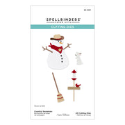 Spellbinders - Country Snowman Etched Dies from the Country Christmas Collection by Annie Williams