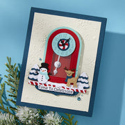 Spellbinders - Chiming Christmas Etched Dies from the Cuckoo Cottage Collection