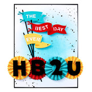 Spellbinders - Classic Mouse Numbers & Punctuation Etched Dies from the Say Cheese Classic Mouse Collection