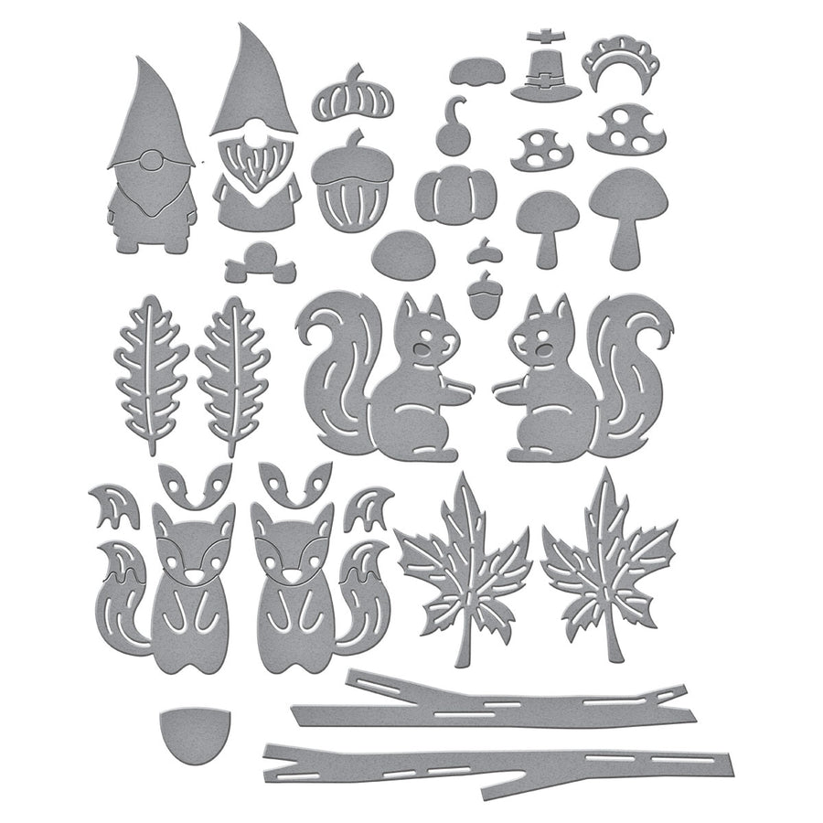 Spellbinders - Harvest Time Etched Dies from the Cuckoo Cottage Collection