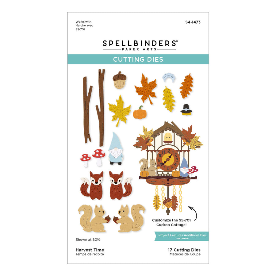 Spellbinders - Cuckoo Cottage Die Bundle from the Cuckoo Cottage Collection