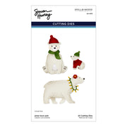 Spellbinders - Polar Bear Pals Etched Dies from the North Pole Friends Collection by Simon Hurley