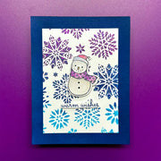 Spellbinders - Skating By Stamp & Die Bundle by Simon Hurley