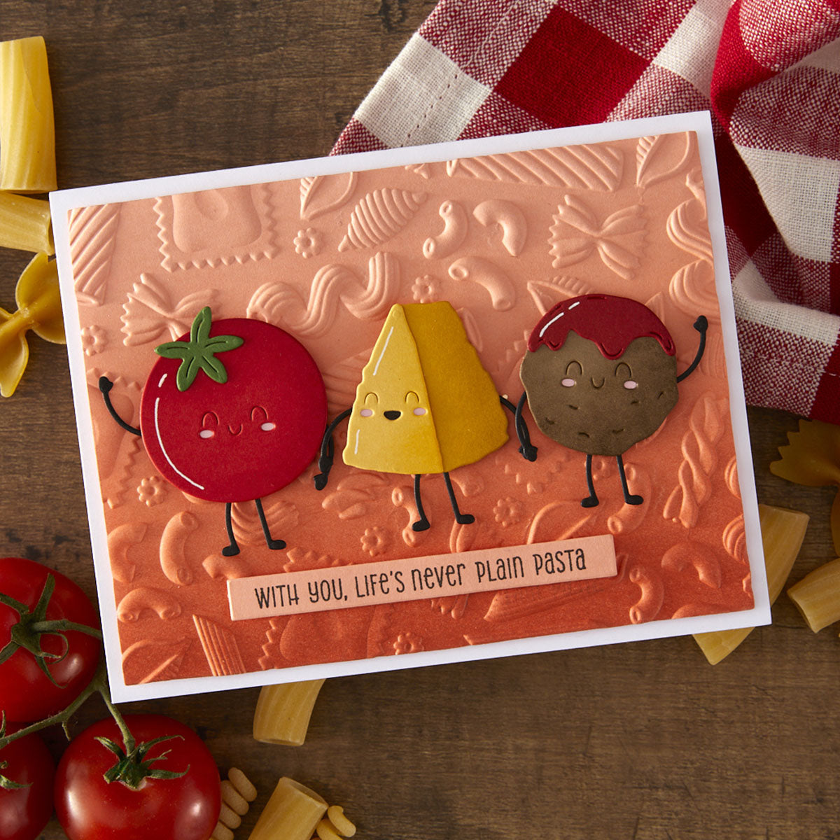 Spellbinders - Ingredients Buddies Etched Dies from the Buon Appetito Collection