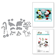 Spellbinders - Classic Mouse Christmas Embellishments Etched Dies from the Say Cheese Classic Mouse Christmas Collection