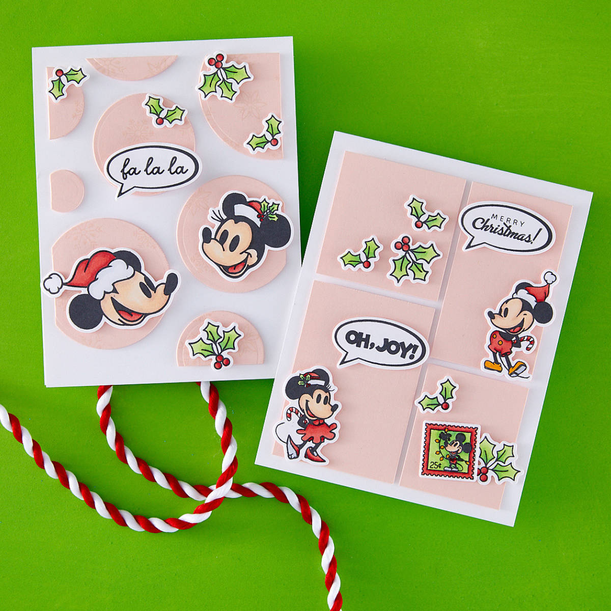 Spellbinders - Simple Stories Say Cheese Classic Mouse Christmas Stamp & Die Bundle
