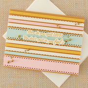 Spellbinders - Ribbon & Trim Etched Dies with Simple Stories
