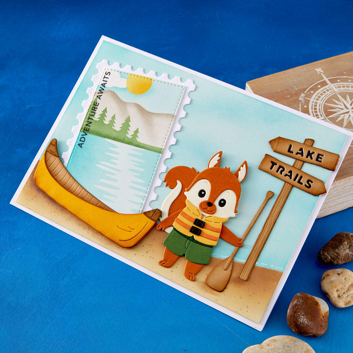 Spellbinders - Splash Days Etched Dies by Allison Frazier