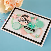 Spellbinders - Ripped Edge Circles Etched Dies by Lisa Horton