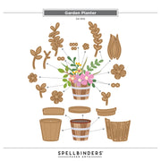 Spellbinders - Garden Planter Etched Dies by Lisa Horton