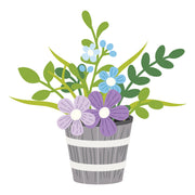 Spellbinders - Garden Planter Etched Dies by Lisa Horton