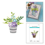 Spellbinders - Garden Planter Etched Dies by Lisa Horton