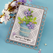 Spellbinders - Garden Planter Etched Dies by Lisa Horton