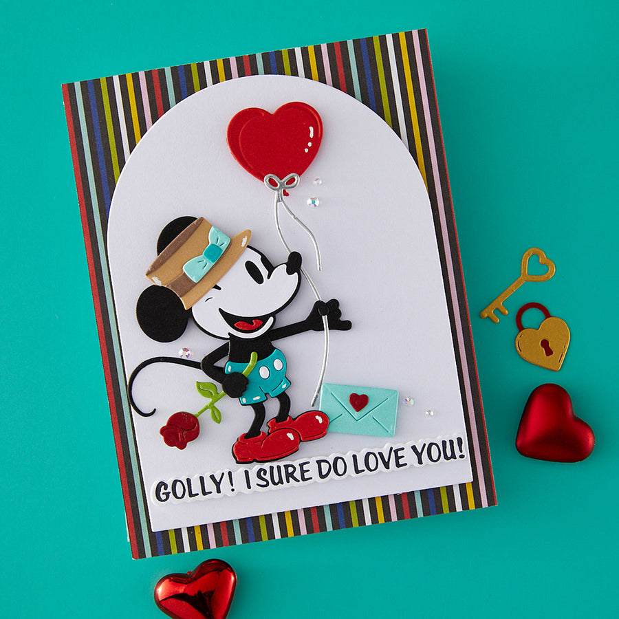 Spellbinders - Classic Mouse Love Etched Dies
