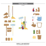 Spellbinders - Squeaky Clean Etched Dies