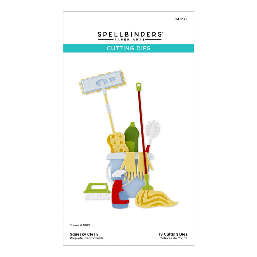 Spellbinders - Squeaky Clean Etched Dies