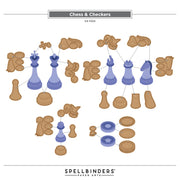 Spellbinders - Chess & Checkers Etched Dies
