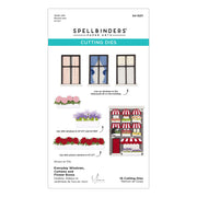 Spellbinders - Everyday Windows, Curtains and Flower Boxes Etched Dies by Yana Smakula