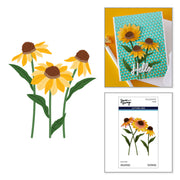 Spellbinders - Wild Coneflowers Etched Dies by Simon Hurley