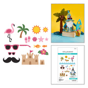 Spellbinders - Summer Embellishments Etched Dies by Sandi MacIver