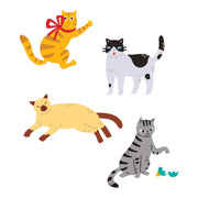 Spellbinders - Christmas Cats Etched Dies by Yana Smakula