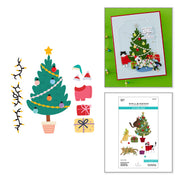 Spellbinders - Christmas Cats Accessories Etched Dies by Yana Smakula