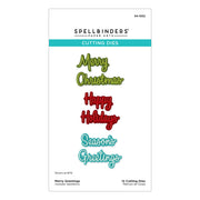 Spellbinders - Merry Greetings Etched Dies