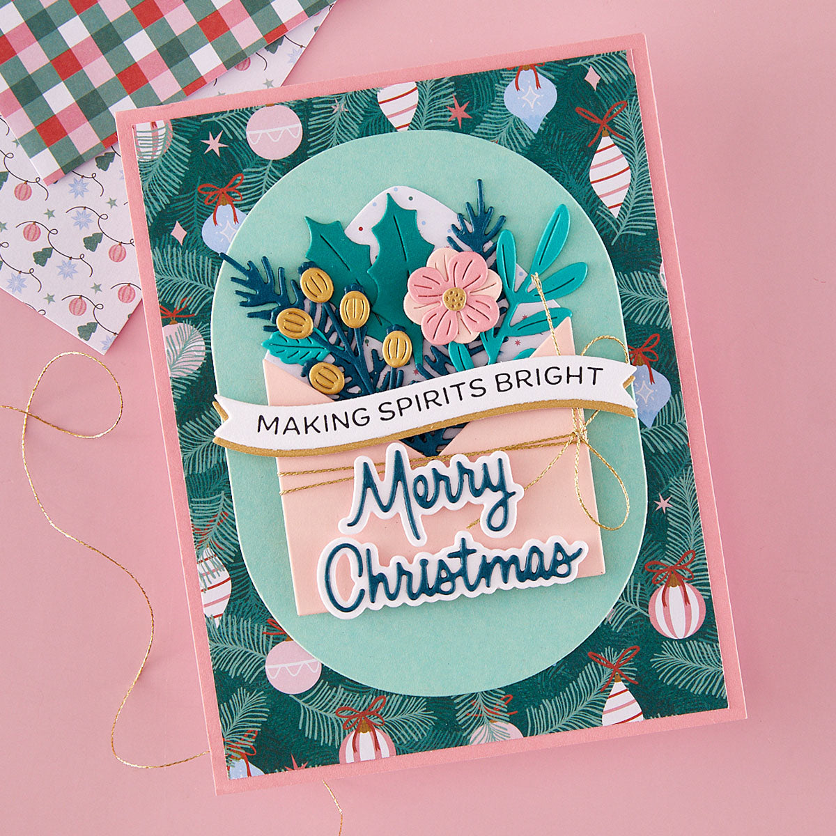 Spellbinders - Merry Greetings Etched Dies