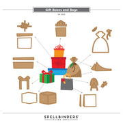 Spellbinders Gift Boxes and Bags Etched Dies by Lisa Horton assembly guide