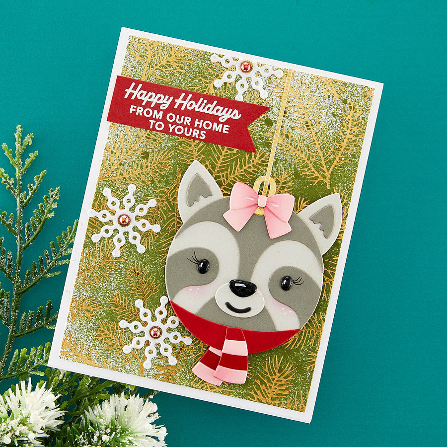 Spellbinders - Whimsical Winter Critters Etched Dies from the Merry Mug & Circle Delights Collection by Nichol Spohr