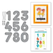 Spellbinders - Birthday Balloons Etched Dies from the Monster Birthday Collection