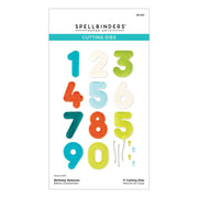 Spellbinders - Birthday Balloons Etched Dies from the Monster Birthday Collection