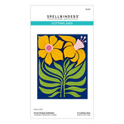 Spellbinders - Fresh Picked Daffodils Etched Dies from the Fresh Picked Collection