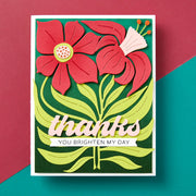 Spellbinders - Fresh Picked Daffodils Etched Dies from the Fresh Picked Collection