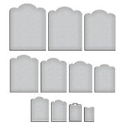 Spellbinders - Scallop Labels and Tag Etched Dies from the Sealed 3D Botanicals Collection