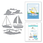 Spellbinders - Set Sail Etched Dies from the Fair Winds Collection by Dawn Woleslagle