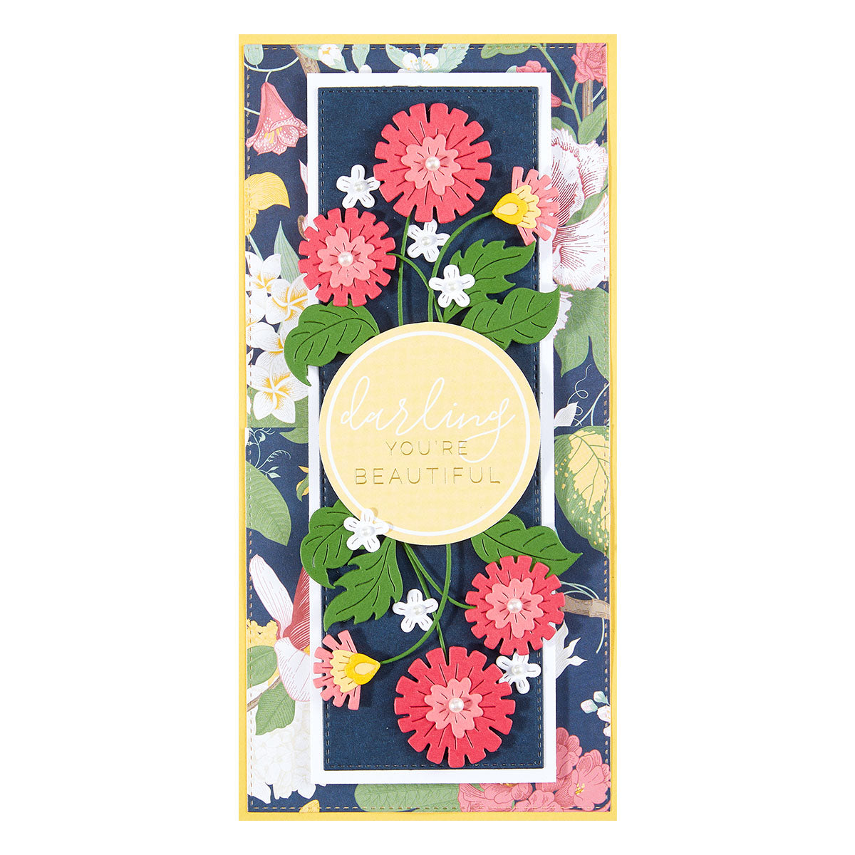 Spellbinders - Floral Spray Etched Dies from the Bayfair Collection